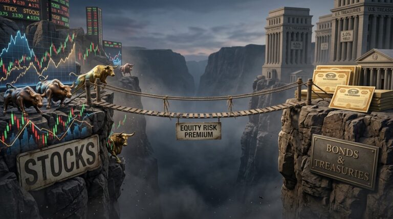 Equity Risk Premium Vanishes Why Stocks Look Expensive Now