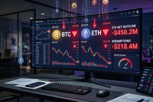 Ethereum ETFs Outflows Surpass Bitcoin Last Week