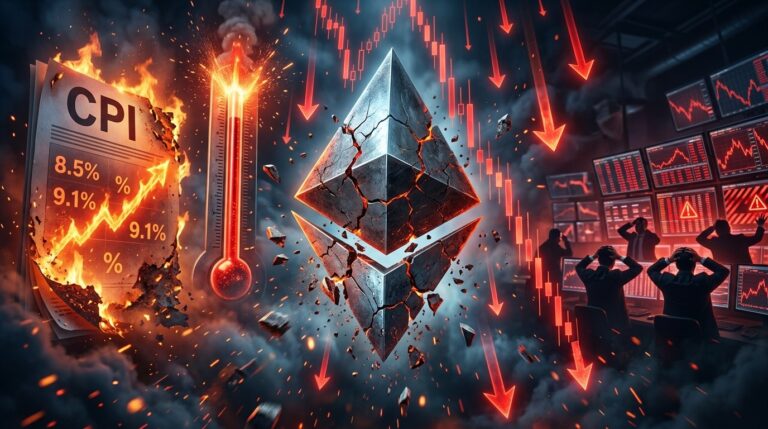 Ethereum Price Drops 6% After Hot CPI Triggers Major Liquidations