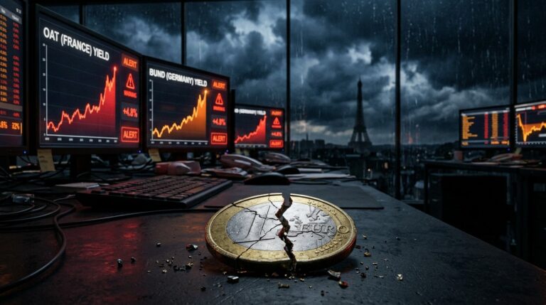 Eurozone Debt Crisis Warning: France Bond Risks Rise Fast