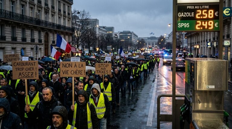 France Fuel Price Crisis Sparks Protests And Debt Worries