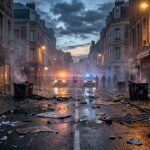 French Unrest Leads To Over 1300 Arrests Nationwide
