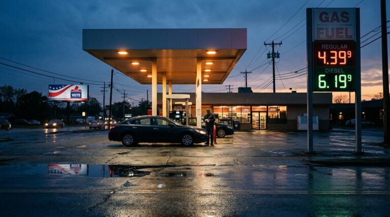 Gas Prices May Stay Above $4 Before Election Day
