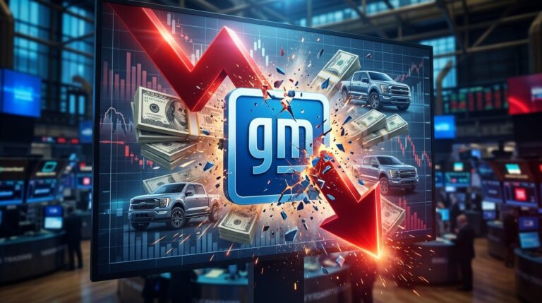 GM Shares Plunge 6% After Big Buyback And Earnings Surprise