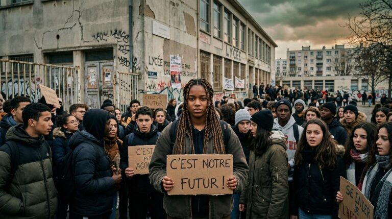 Greta Thunberg At French School Protests Future Concerns