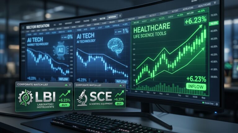 Healthcare Stocks Rise As Investors Rotate Out Of AI Giants