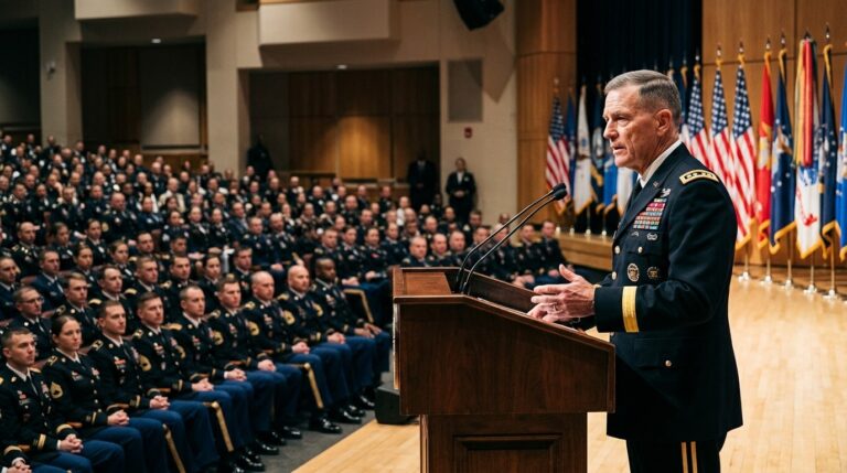 Hegseth State Of Force Speech Recruiting Surge Standards Reset