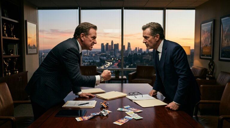 Hollywood Power Feud Explodes Between Ari Emanuel And Jeffrey Katzenberg