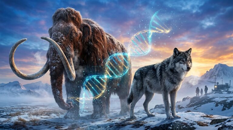 How De-Extincting Dire Wolves And Mammoths Extends Human Life