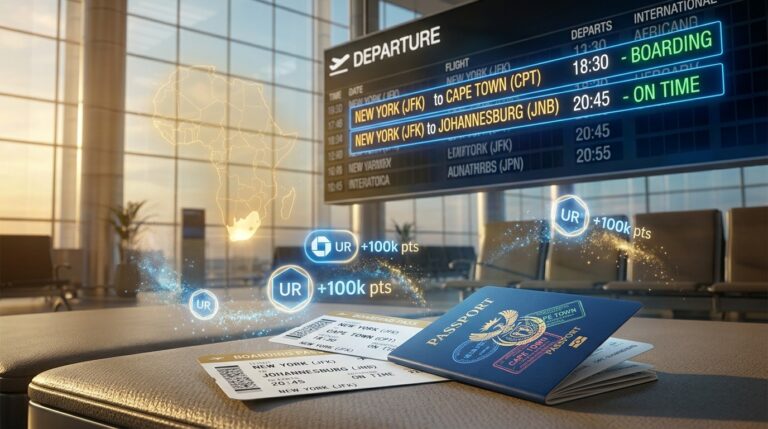 How To Book Flights To South Africa With Chase Points