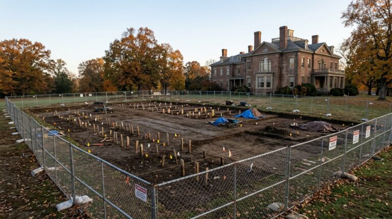 Human Remains Unearthed At North Dakota Governor Mansion Site