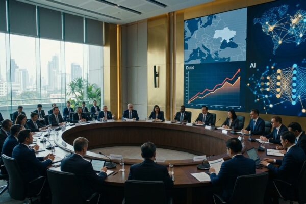 IMF Meetings Highlight Debt AI Ukraine Over China Risks
