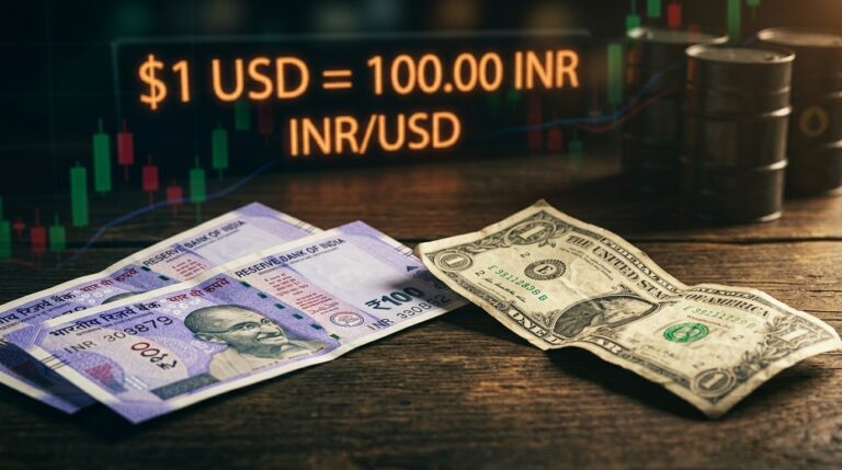 Indian Rupee Weakens Toward 100 Per Dollar Level