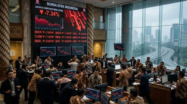 Indonesian Stocks Plunge To Six-Year Low On MSCI Fears