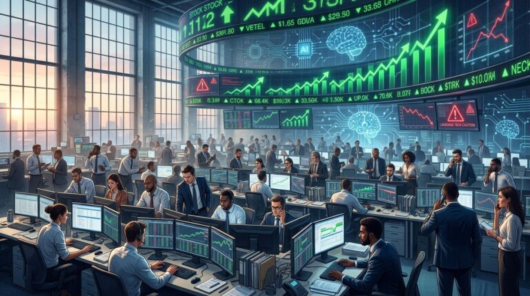 Investors Buy The Dip As AI Trade Fears Linger