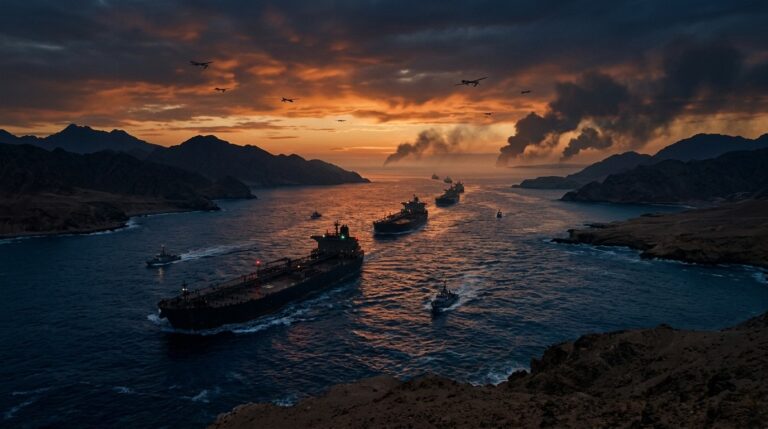 Iran Hormuz Attacks Choke Oil Flows As Markets React