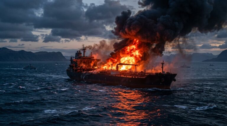 Iran Navy Hits Another Oil Tanker Near Hormuz Strait