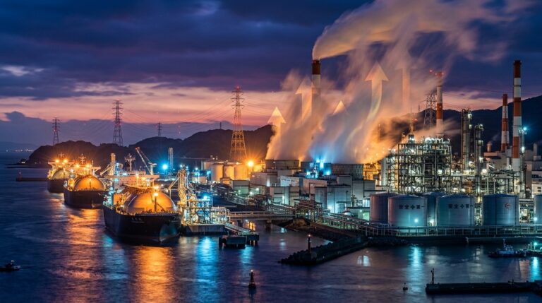 Japan Electricity Prices Surge 25 Percent On LNG Costs