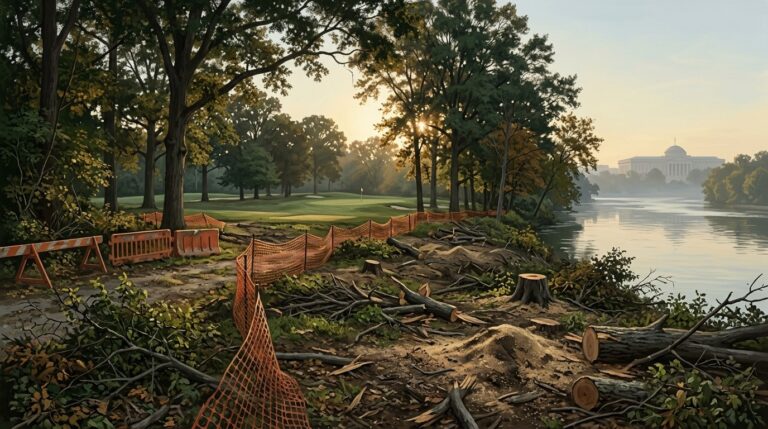 Judge Blocks Tree Removal At DC Golf Course Under Renovation