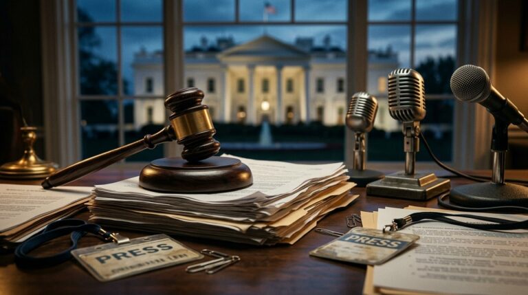 Judge Blocks Trump From Barring Media Outlets Indefinitely