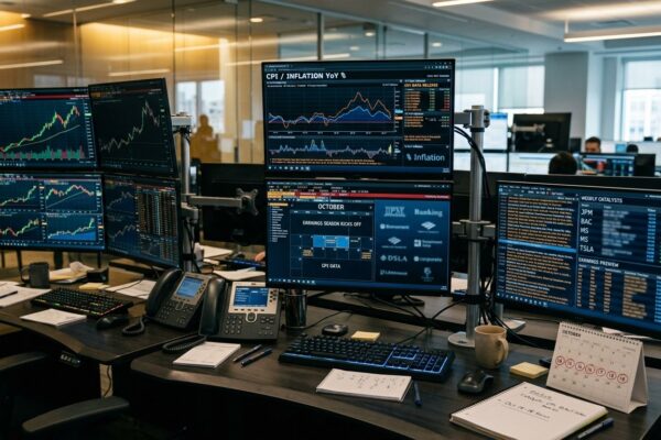 Key Stock Market Events This Week: Earnings And Inflation Data