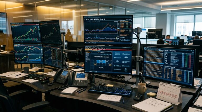Key Stock Market Events This Week: Earnings And Inflation Data