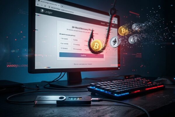 Ledger Fake Website Warning Amid $86M Theft Probe