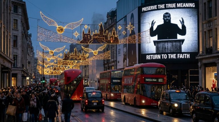 London Harry Potter Lights Ban Push Sparks Double Standard Debate