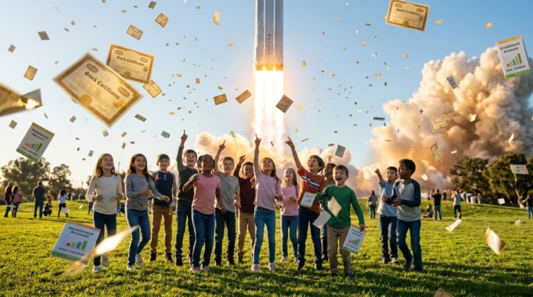 Musk SpaceX Stock Gift Sparks Trump Accounts Boom