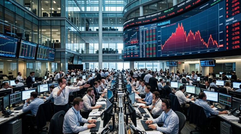 Nasdaq Breaks After Jensen Huang Comments On Coreweave Strength