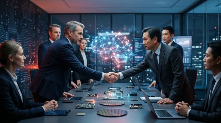 Nvidia CEO Urges AI Safety Talks With China Firms