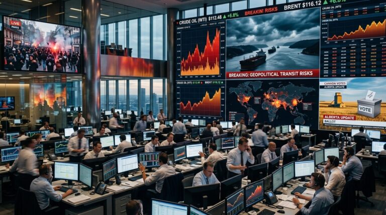 Oil Price Surge Geopolitical Risks Shake Global Markets