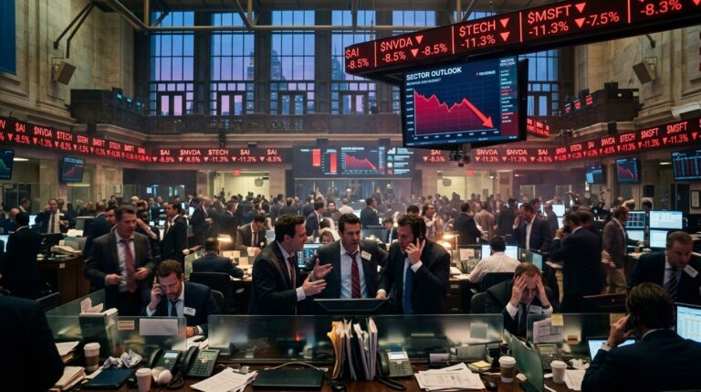 OpenAI Revenue News Triggers AI Stock Selloff And MarketWriting the stock market article Volatility