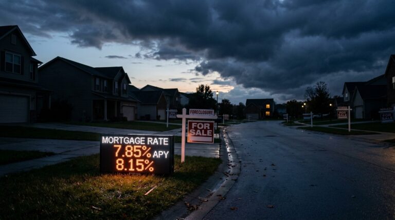 Pending Home Sales Plunge To Record Lows Amid Rate Pressure