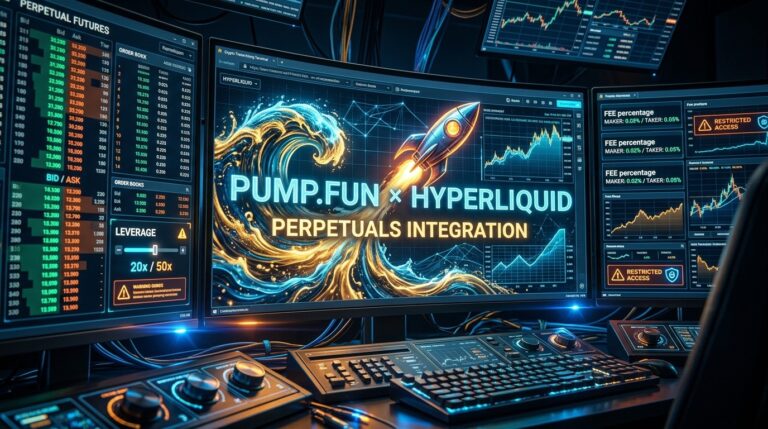 Pump Fun Adds Hyperliquid Perpetuals Fees Reach 0.10 Percent