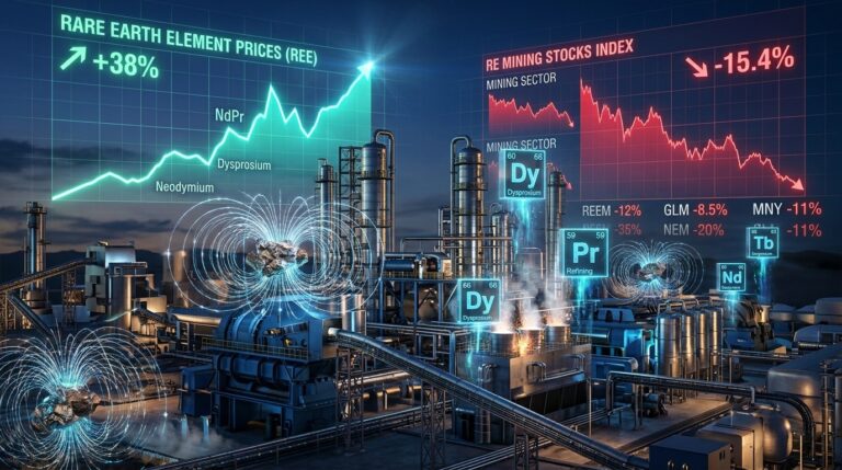 Rare Earth Stocks Lag Prices Up 23 Percent Why
