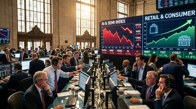 Retail Stock Downgraded After Rebound As AI Shares Slide