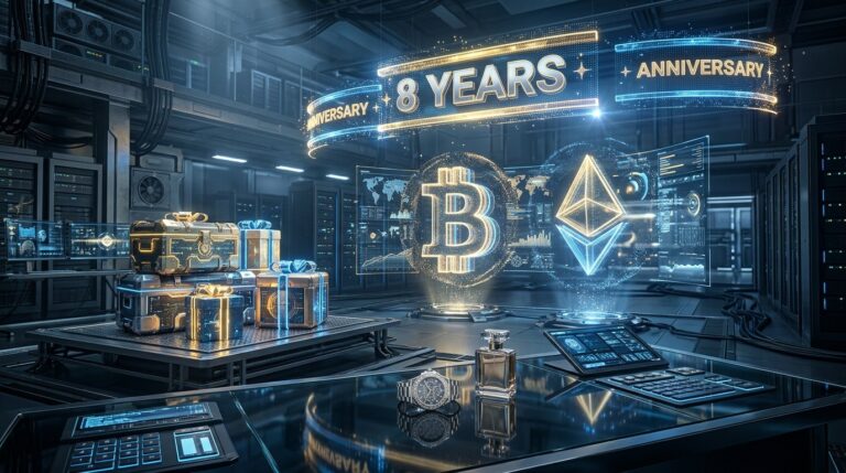 Shr Miner 8th Anniversary Cloud Mining Deals And Big Rewards