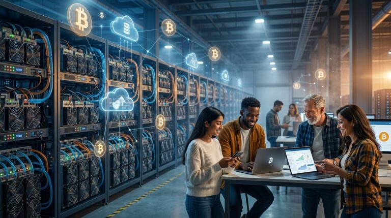 ShrMiner Bitcoin Cloud Mining Makes Crypto Earnings Simple