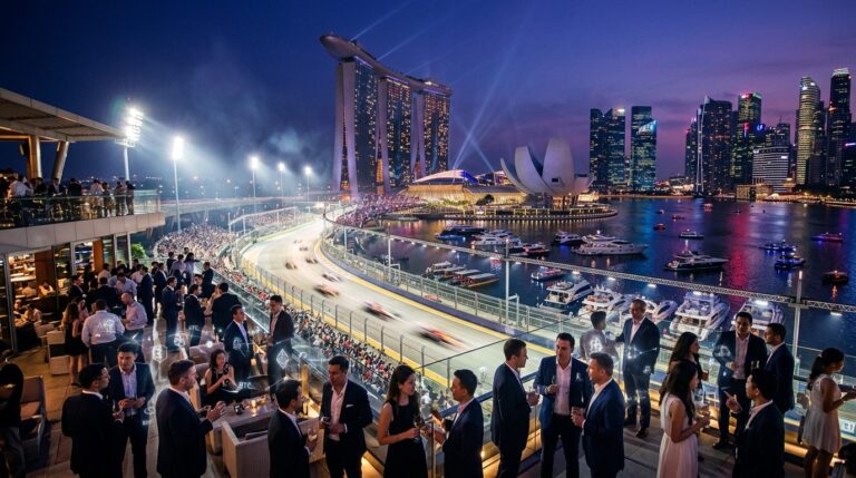 Singapore F1 Crypto Events Boom Draws Global CEOs
