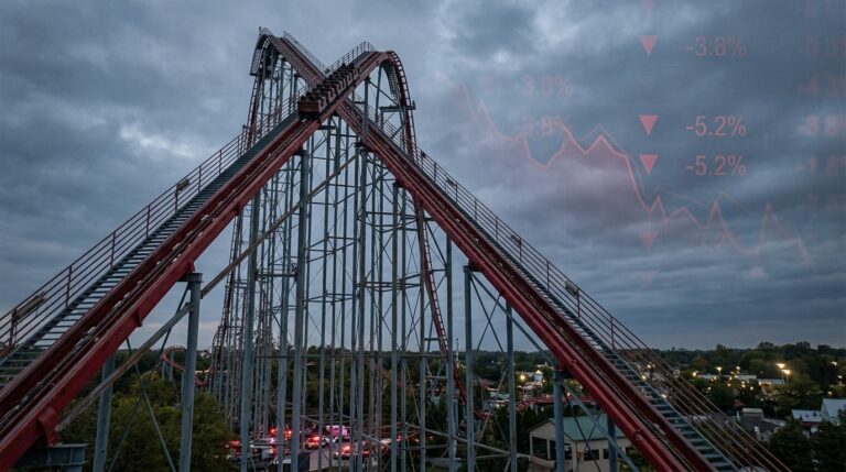 Six Flags Shares Plunge After Deadly Roller Coaster Incident