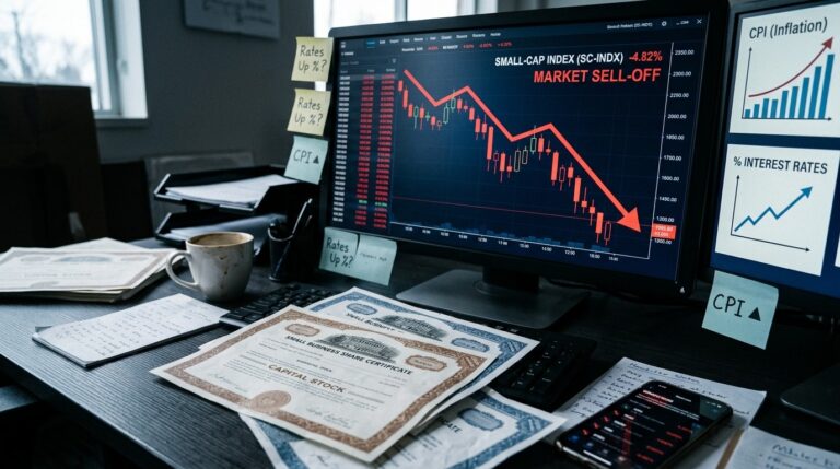 Small Cap Stocks Enter Correction Amid Rising Rate Fears