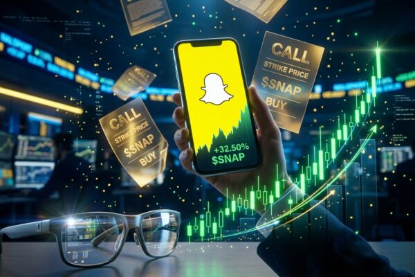 Snap Stock Options Surge Signals Potential Year-End Rally
