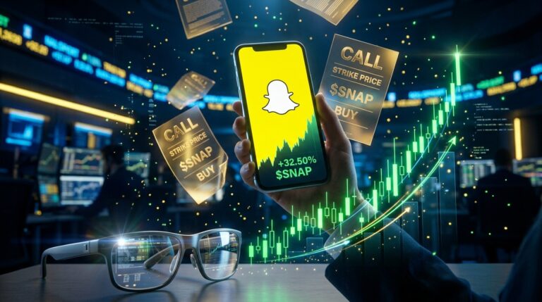 Snap Stock Options Surge Signals Potential Year-End Rally
