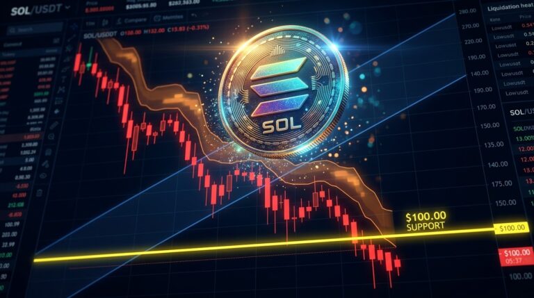Solana Price Drops 11% This Week Is $100 The Next Test