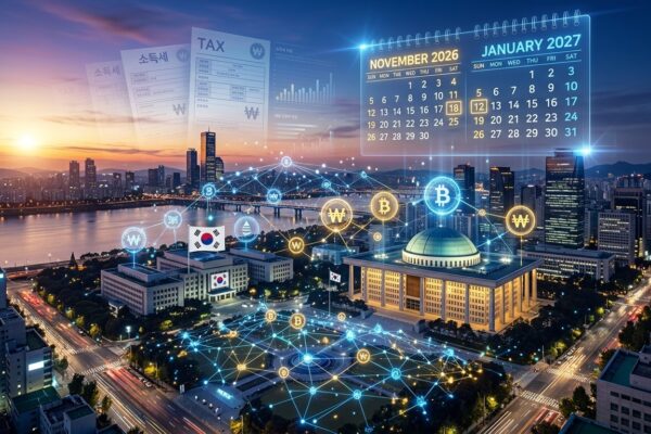 South Korea Crypto Tax Rules Set for November 2026 Release