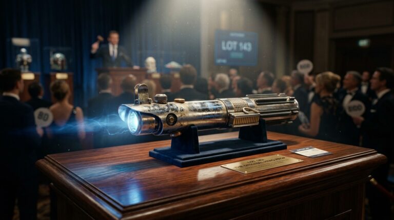 Star Wars Memorabilia Auction Records Shatter Expectations