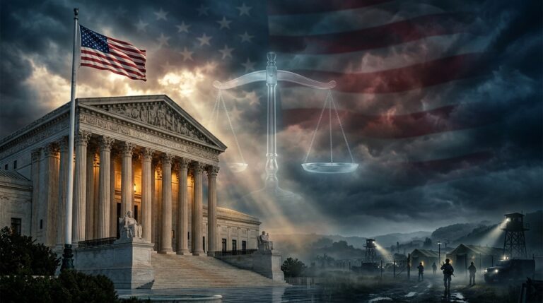 Supreme Court Weighs Deporting Terrorist Supporters Power
