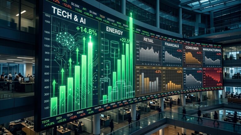 Tech Energy Profits Mask Slowing S&P Earnings Growth