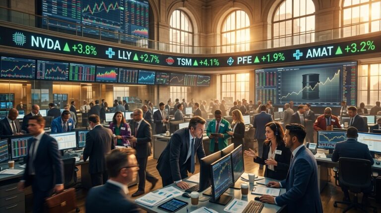 Tech Stocks Rebound After Selloff While Lilly Gains Momentum